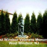 West Windsor Veterans Monument - West Windsor, NJ Click here for tour.The West Windsor Township Veterans Monument is located next to the municipal building in Princeton Junction, NJ. The concept, design and execution of the Monument are the work of Pietro del Fabro. A bronze plaque was placed on the lower platform of the pylon in May of 1989 to mark the completion and dedication of the Monument. It reads as follows:Give sorrow words;the grief that does not speakwhispers the o'er-fraught heartand bids it break.- Shakespeare